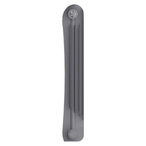 Биметаллический радиатор Royal Thermo Infinity 500 12 сек. боковое подключение (Silver Satin)