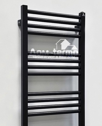 TERMA FIONA 430x1380 мм (черный) электрический полотенцесушитель