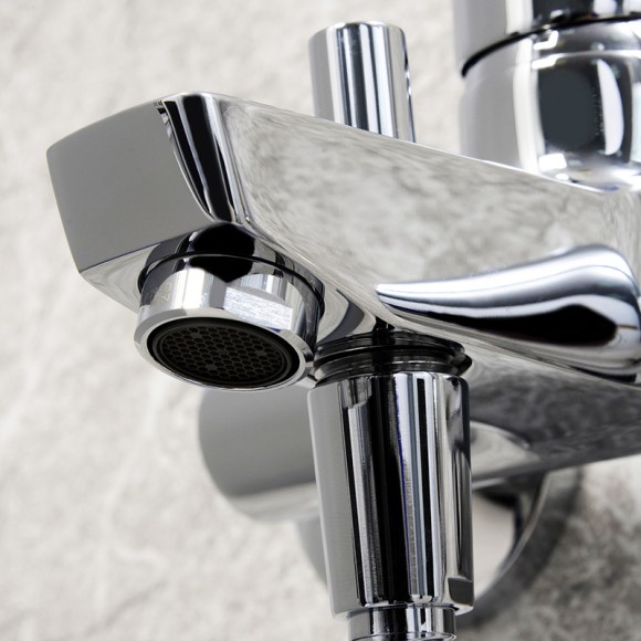Wasserkraft Rhin 4401 Смеситель для ванны с коротким изливом (хром)