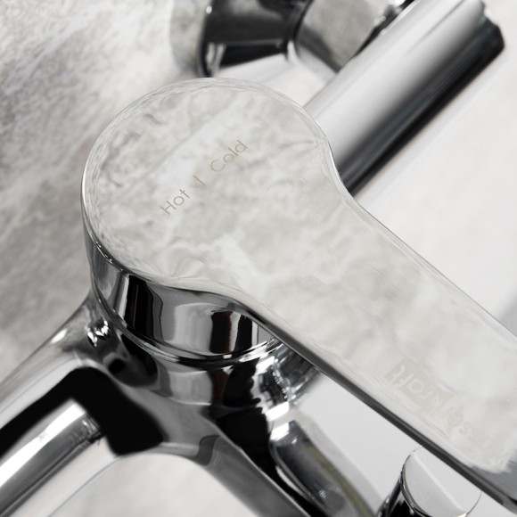 Wasserkraft Rhin 4401 Смеситель для ванны с коротким изливом (хром)