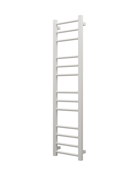 Grota EcoClassic (белый матовый RAL 9016) электрические полотенцесушители из нержавеющей стали (выбор размера)