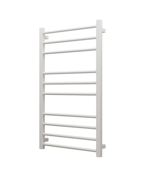 Grota EcoClassic (белый матовый RAL 9016) электрические полотенцесушители из нержавеющей стали (выбор размера)
