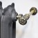 Ретро вентили EXEMET Россия, серия с латунной ручкой, диаметр резьбы 1/2", цвет бронза, арт. 0320-1056Z000,​ недорогая альтернатива Итальянским Ретро вентилям от Carlo Poletti серии - Artistic