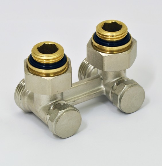 Мультифлекс HeatWave 50 мм угловой 3/4" Евроконус х 1/2" с термоголовкой (никель) Мультифлекс HeatWave 50 мм угловой 3/4" Евроконус х 1/2" с термоголовкой (никель)