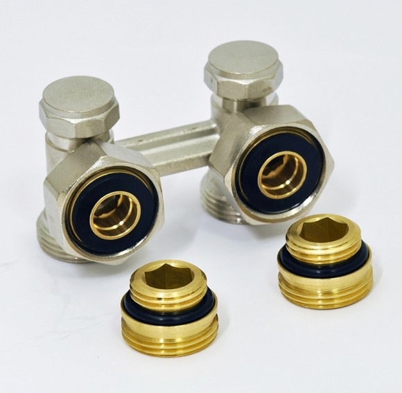 Мультифлекс HeatWave 50 мм угловой 3/4" Евроконус х 1/2" с термоголовкой (никель) Мультифлекс HeatWave 50 мм угловой 3/4" Евроконус х 1/2" с термоголовкой (никель)