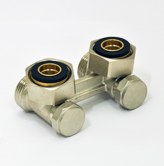 Мультифлекс HeatWave 50 мм угловой 3/4" Евроконус х 1/2" с термоголовкой (никель) Мультифлекс HeatWave 50 мм угловой 3/4" Евроконус х 1/2" с термоголовкой (никель)