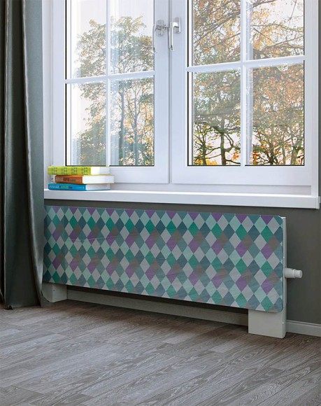 Varmann GlassKon настенный (глубина 80мм., высота 180 мм.) горизонтальный дизайн-конвектор с лицевой панелью из стекла Varmann GlassKon настенный (глубина 80мм., высота 180 мм.) горизонтальный дизайн-конвектор с лицевой панелью из стекла