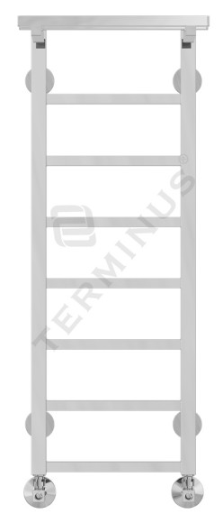 Terminus Контур с полкой водяные полотенцесушители из нержавеющей стали