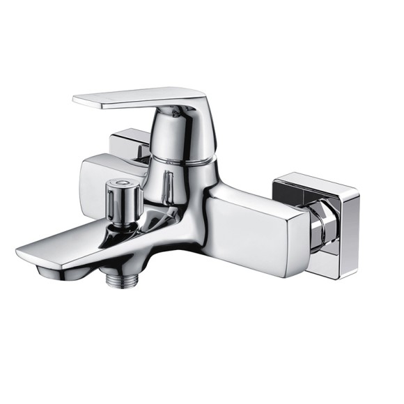 Wasserkraft Neime 1901 Смеситель для ванны с коротким изливом (хром)