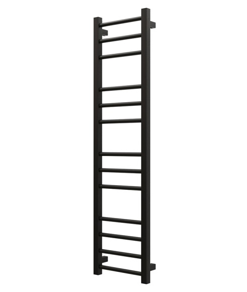 Grota EcoClassic 300х1200 (черный матовый) узкий водяной полотенцесушитель из нержавеющей стали* Grota EcoClassic 300х1200 (черный матовый) узкий водяной полотенцесушитель из нержавеющей стали*