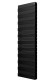 Вертикальный Биметаллический дизайн-радиатор, Royal Thermo PianoForte tower 500 22 сек, Noir Sable, цвет черный, фото