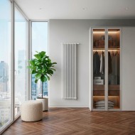 Стальной трубчатый радиатор Royal Thermo Shift R22 VC2180 12 сек (Нижнее подключение) белый RAL 9016