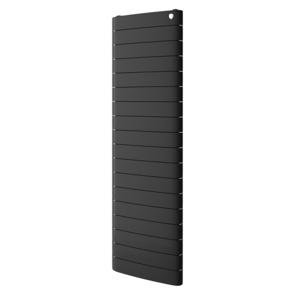 Вертикальный радиатор Royal Thermo Eclipse TOWER 300 18 сек нижнее подключение (черный)