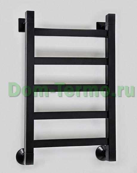 Приоритет PRIOFORM QUADRO-Q1 530x1000 (черный) водяной полотенцесушитель из нержавеющей стали
