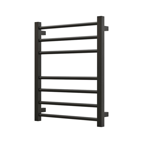 Grota EcoClassic 480х600 (черный матовый) водяной полотенцесушитель из нержавеющей стали*