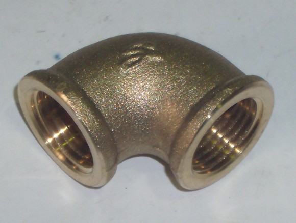 (SB)  Угол ВР 90° Sobime (латунь) 3/4"  