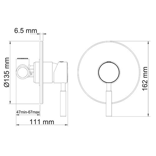 Wasserkraft Main 4151 Смеситель для душа (хром) Wasserkraft Main 4151 Смеситель для душа (хром)