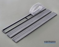 Декоративная решетка VARMANN Roste 100 мм (с рамкой) Декоративная решетка VARMANN Roste 100 мм (с рамкой)