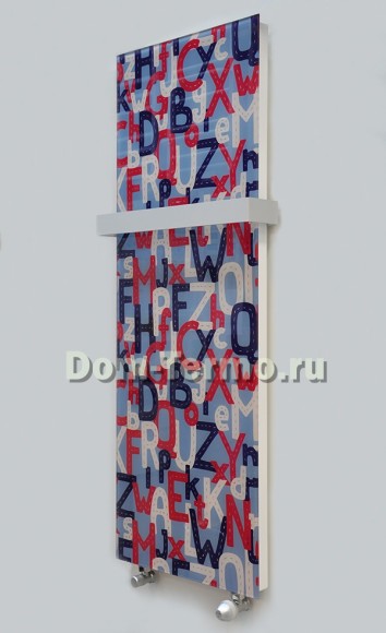 Дизайн-радиатор Varmann Solido Glass из закаленного стекла выбор цвета и рисунка