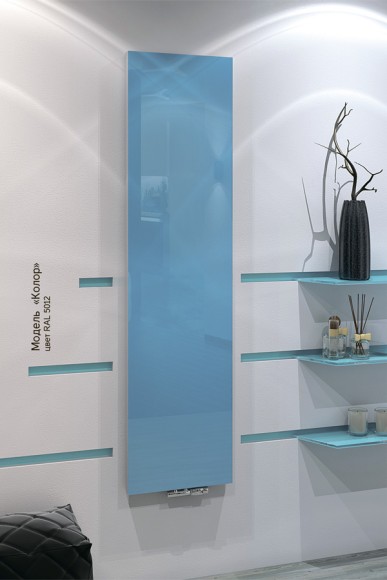 Дизайн-радиатор Varmann Solido Glass из закаленного стекла выбор цвета и рисунка