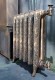 Retro Style Windsor 500, (Россия - Турция), Чугунный ретро радиатор отопления, Чугунный радиатор отопления ретро, состаренная бронза, фото в интерьере