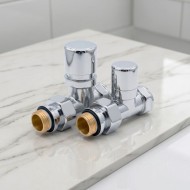 Комплект прямой преобразуемый DR Dragoman Rubinetterie 1/2"х1/2" (хром) Комплект прямой преобразуемый DR Dragoman Rubinetterie 1/2"х1/2" (хром)