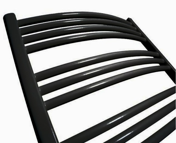TERMA DOMI 400x1116 мм (черный) электрический полотенцесушитель