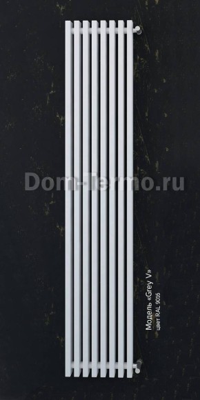 Радиатор стальной трубчатый Steel Hot (30-60) V 2000 - 6 сек. (БП, RAL 9016) 
