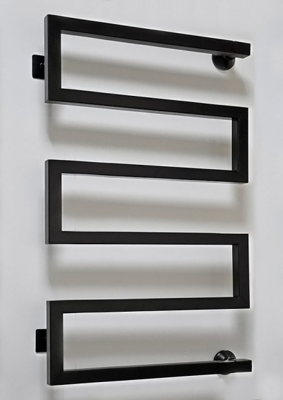 Приоритет PRIOFORM MODA-QUADRO MQ2 500x830 (черный) электрический полотенцесушитель из нержавеющей стали (BRT-04 MS справа)