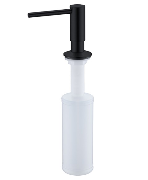 Wasserkraft K-1699 Встраиваемый дозатор для мыла (черный)
