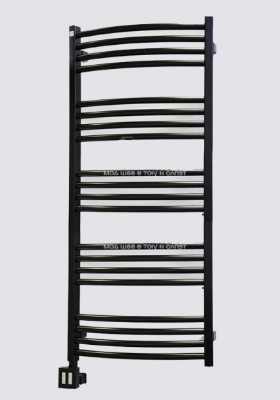 TERMA LENA 436x1140 мм (черный) электрический полотенцесушитель