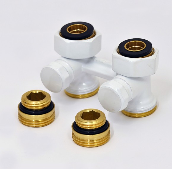 Мультифлекс HeatWave 50 мм проходной 3/4" Евроконус х 1/2" с термоголовкой (белый) Мультифлекс HeatWave 50 мм проходной 3/4" Евроконус х 1/2" с термоголовкой (белый)
