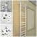 узкие полотенцесушители GROTA  EcoClassic 300*1575 мм, белый RAL 9016, ширина 30 см, Dom-Termo.ru, полотенцесушитель Грота водяной и электрический из нержавеющей стали, комплект уголков "Квадрат" для подключения водяного полотенцесушителя