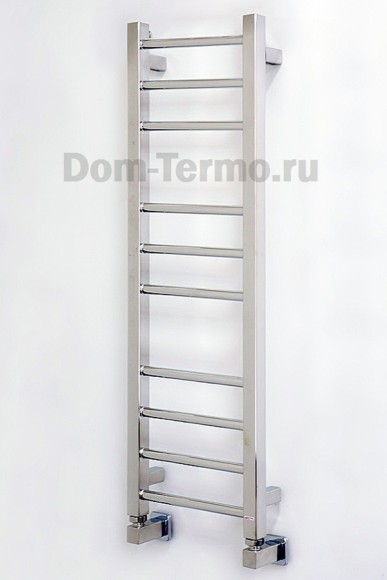 узкие полотенцесушители GROTA  EcoClassic 300*900 мм полированная нержавейка, ширина 30 см, Dom-Termo.ru, полотенцесушитель Грота водяной и электрический из нержавеющей стали, комплект уголков "Квадрат" для подключения водяного полотенцесушителя