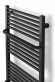 TERMA LIMA V 300x820 мм (черный) электрический полотенцесушитель