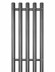 Графитовый электрический полотенцесушитель Primoclima Sol R E Graphite 272 мм 5 сек с крючками (выбор размера)