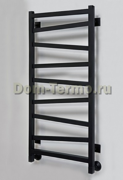 Приоритет PRIOFORM QUADRO ZIGZAG QZ1 530x835 (темно-серый металлик) водяной полотенцесушитель из нержавеющей стали (30х15)
