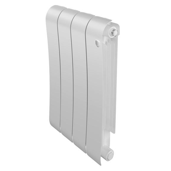 Биметаллический радиатор Royal Thermo Infinity 500 4 сек. боковое подключение (Bianco Traffico)