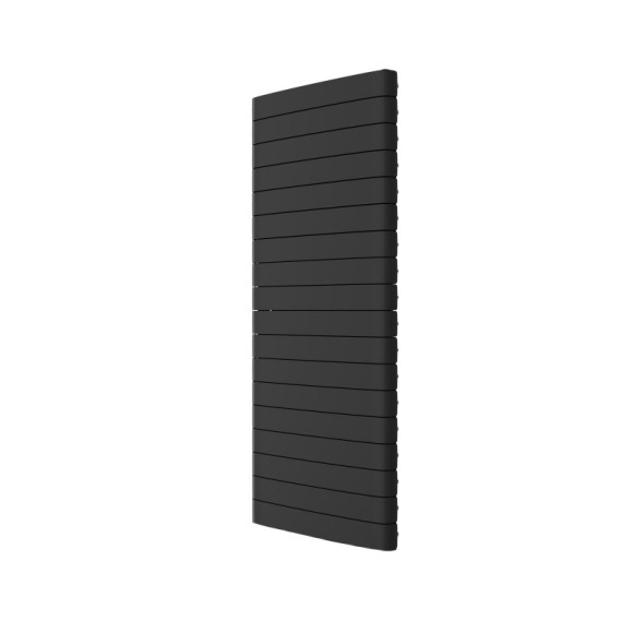 Вертикальный радиатор Royal Thermo Eclipse TOWER 500 18 сек нижнее подключение (черный)