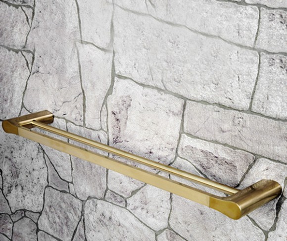Wasserkraft Aisch K-5940 Держатель полотенец двойной (матовое золото)