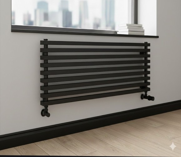 Стальной трубчатый радиатор KZTO Quadrum NEO 50 H-750 (выбор подключения) основная палитра цветов Стальной трубчатый радиатор KZTO Quadrum NEO 50 H-750 (выбор подключения) основная палитра цветов