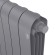 Биметаллический радиатор Royal Thermo Infinity 300 12 сек. VR80 нижнее 80 мм подключение (Silver Satin)