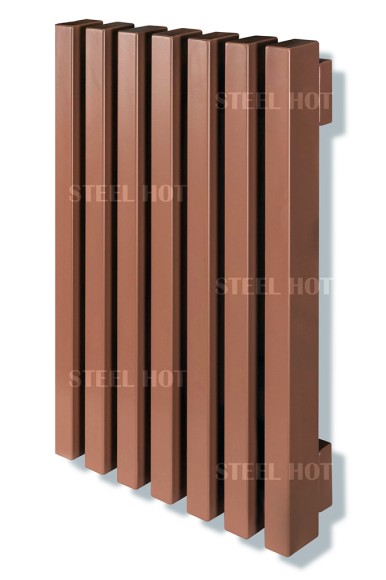 Радиатор стальной трубчатый Steel Hot V 750 (30-60) боковое и нижнее подключение