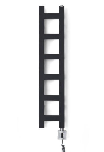 TERMA EASY 200x960 мм (metallic black) электрический полотенцесушитель