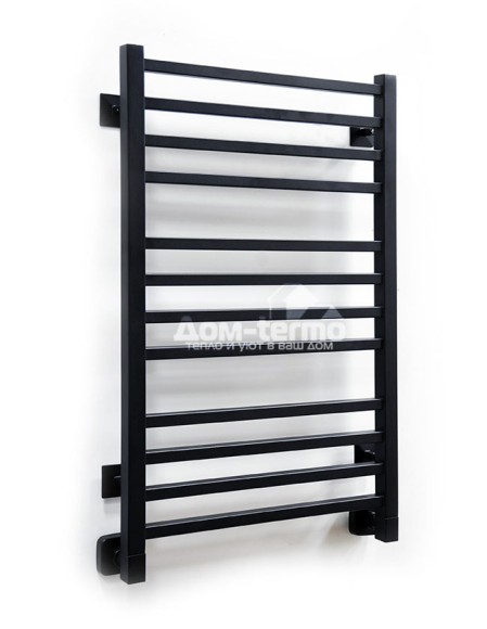 Приоритет PRIOFORM QUADRO BONE-2 430x800 (черный) водяной полотенцесушитель из нержавеющей стали
