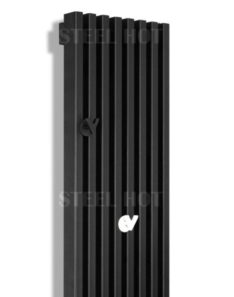 Радиатор стальной трубчатый Steel Hot V 1000 (30-60) боковое и нижнее подключение Радиатор стальной трубчатый Steel Hot V 1000 (30-60) боковое и нижнее подключение