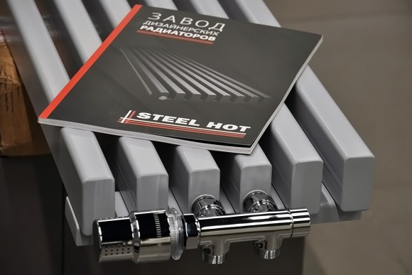 Радиатор стальной трубчатый Steel Hot V 1000 (30-60) боковое и нижнее подключение