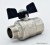 (BG) 307 1" Шаровой кран Bugatti латунный полнопроходной В/Н бабочка 
