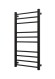 Grota EcoClassic (черный матовый RAL 9005) электрические полотенцесушители из нержавеющей стали (выбор размера)