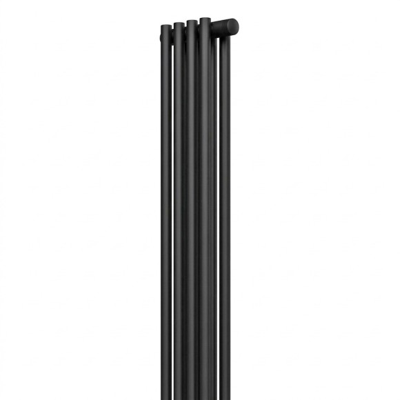 Стальной трубчатый радиатор Royal Thermo Shift R22 VC2180 6 сек (Нижнее подключение) черный RAL 9005 мат